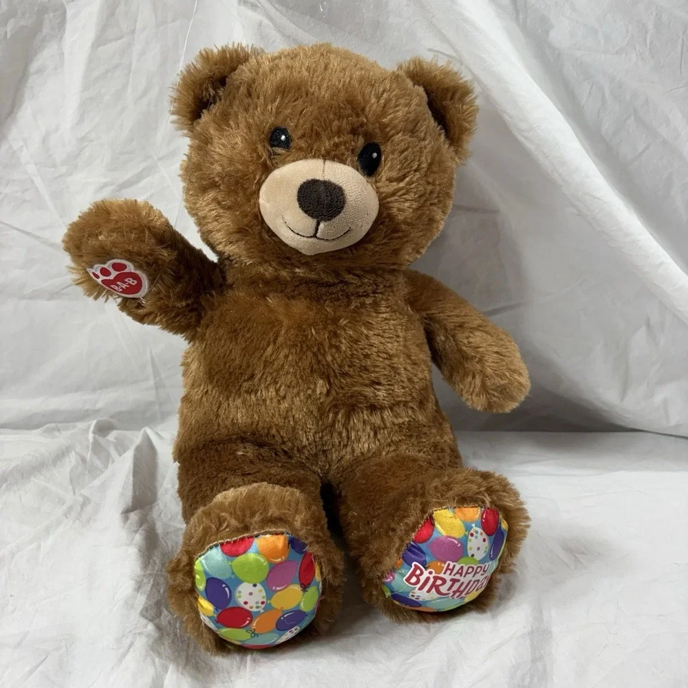 BABW Build A Bear Workshop Birthday Bear 2021 Cute Cuddly Soft 16